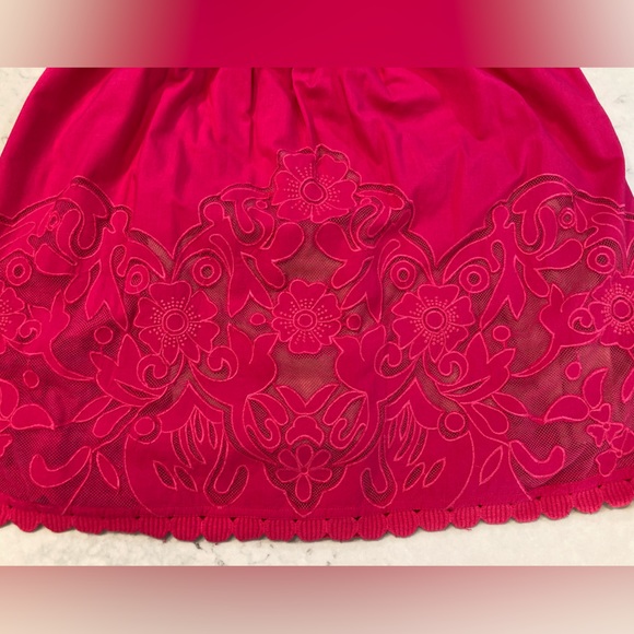 Bright Pink Cocktail Dress - Size 2 - Perfect for Summer - Picture 5 of 6